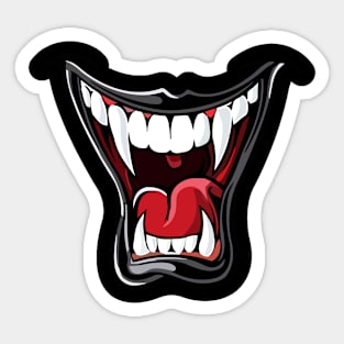 Laughing beast Sticker